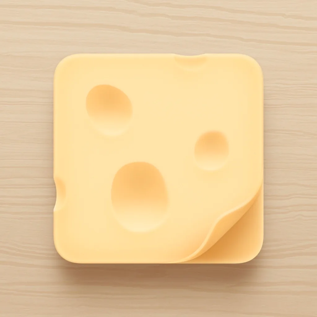 Cheese + Notes App Icon