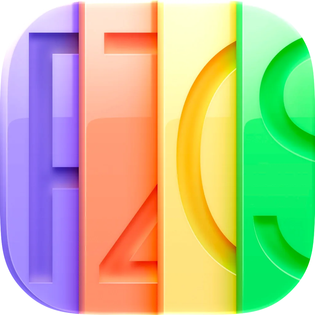 Colorfull Block App Icon