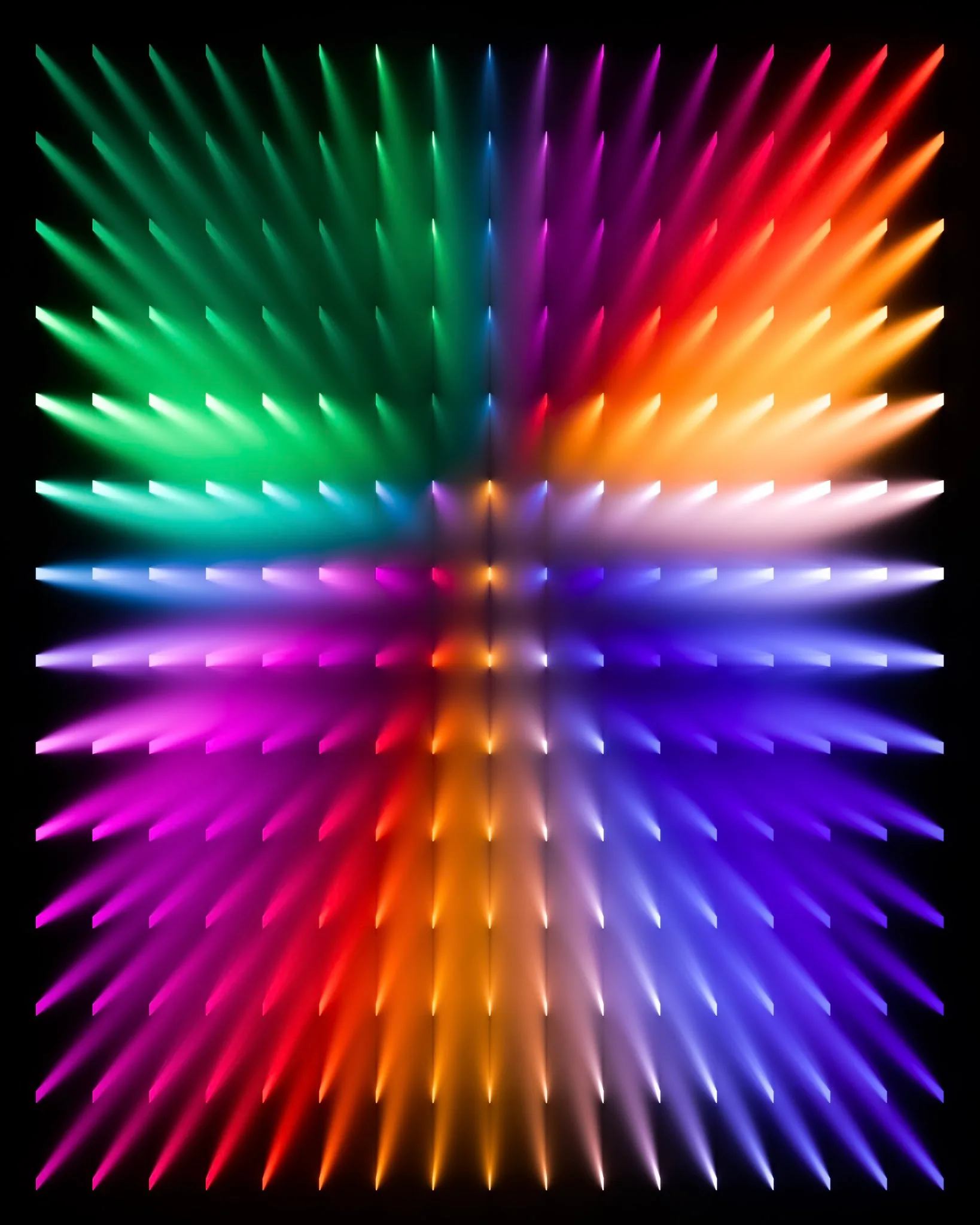 Abstract Light Streaks