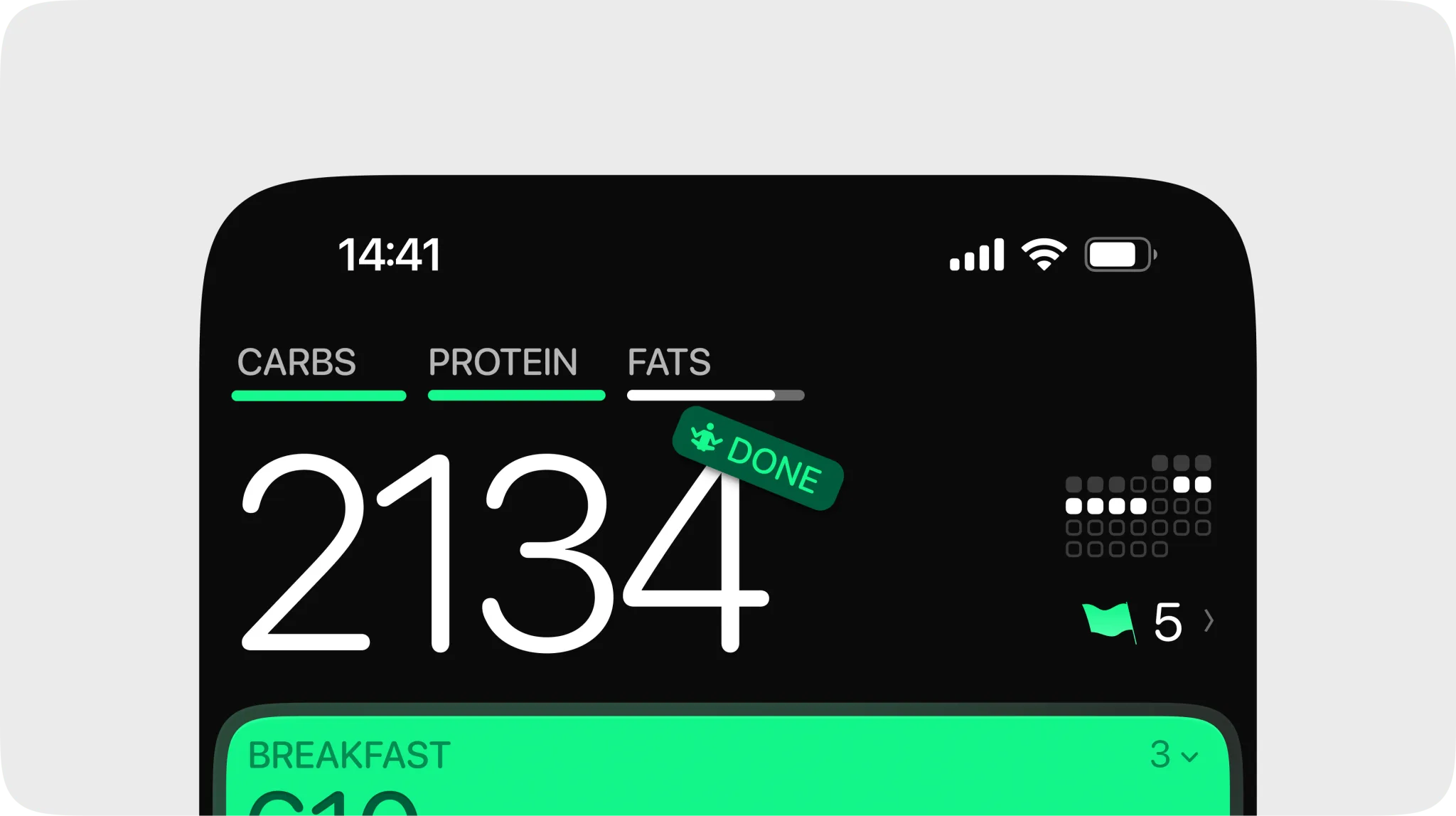 Calorie Tracker Block
