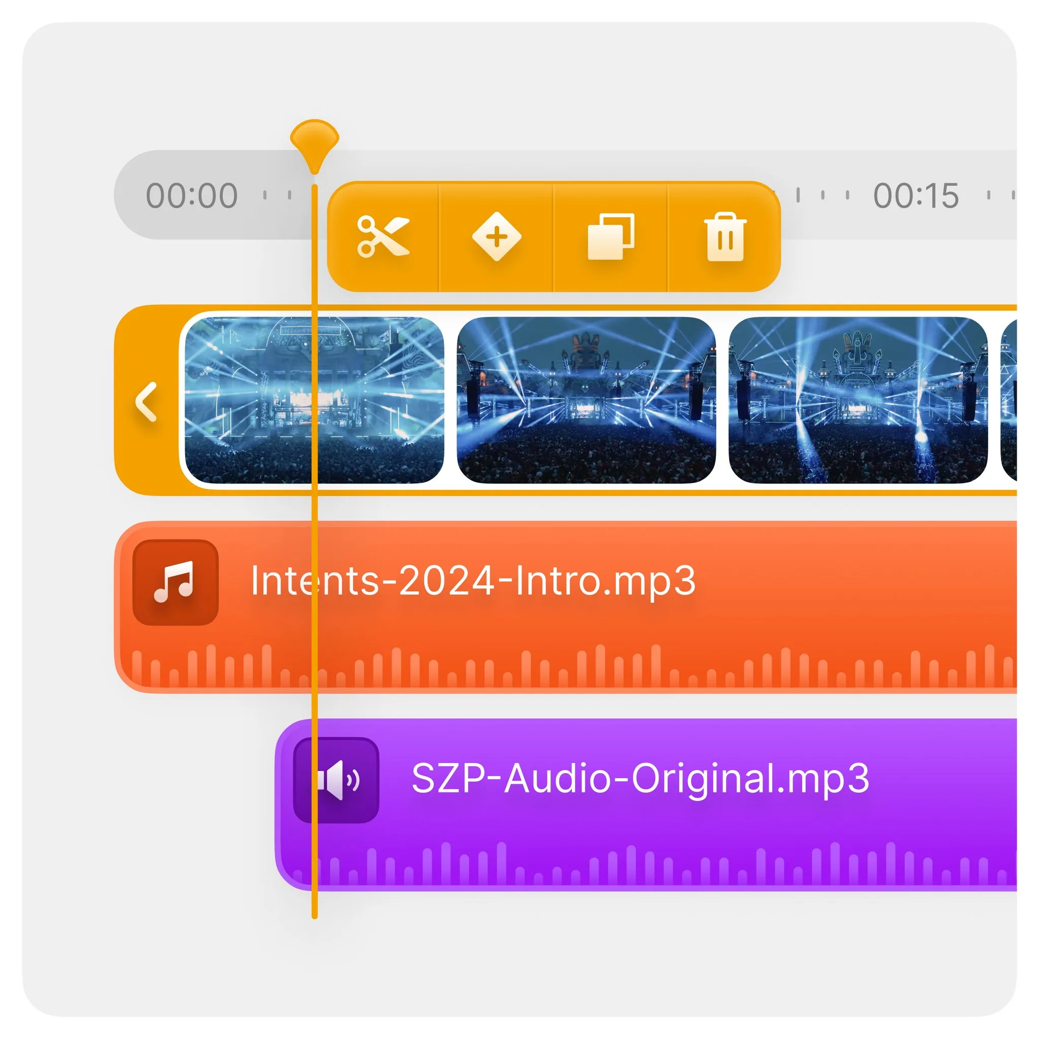 Video Editor Timeline