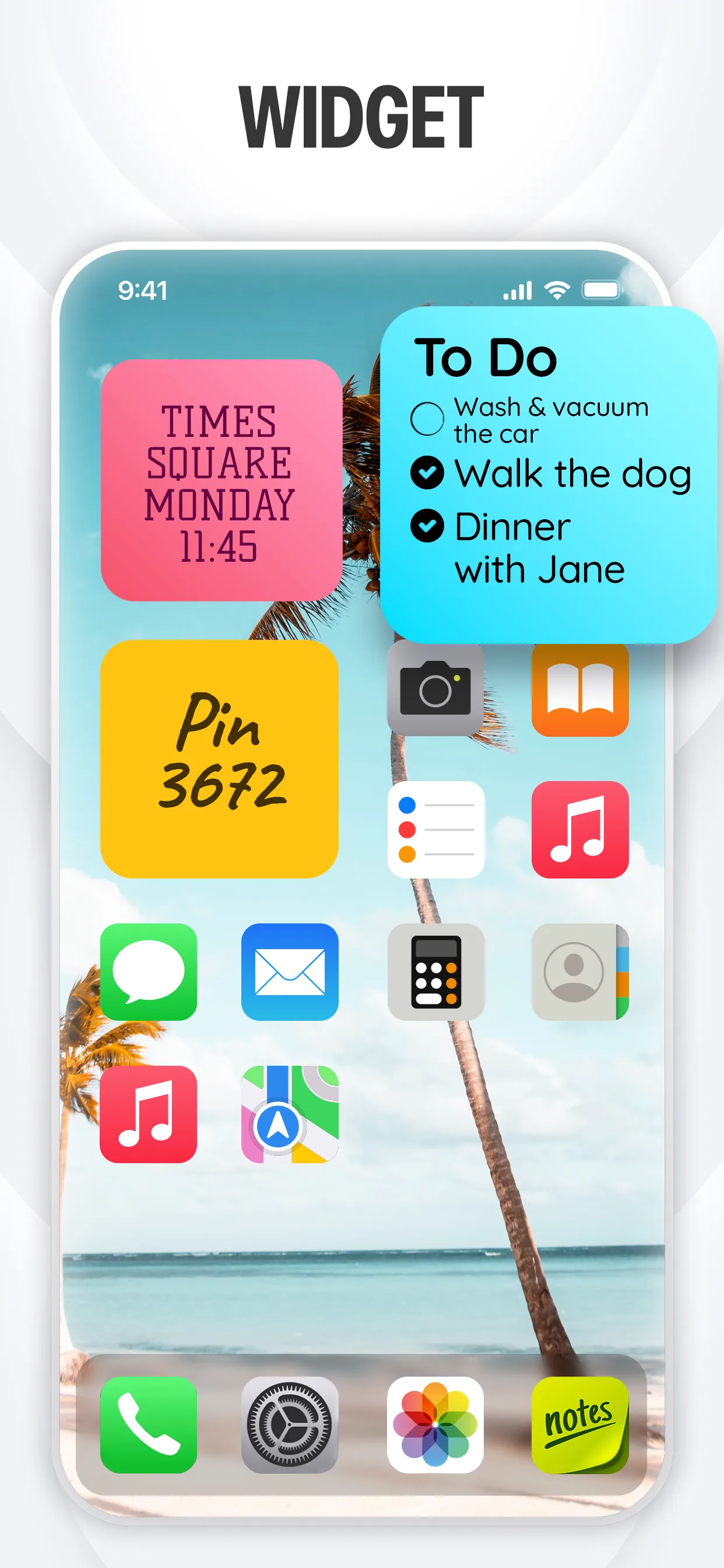 Sticky Notes & Color Widget — screenshot 3