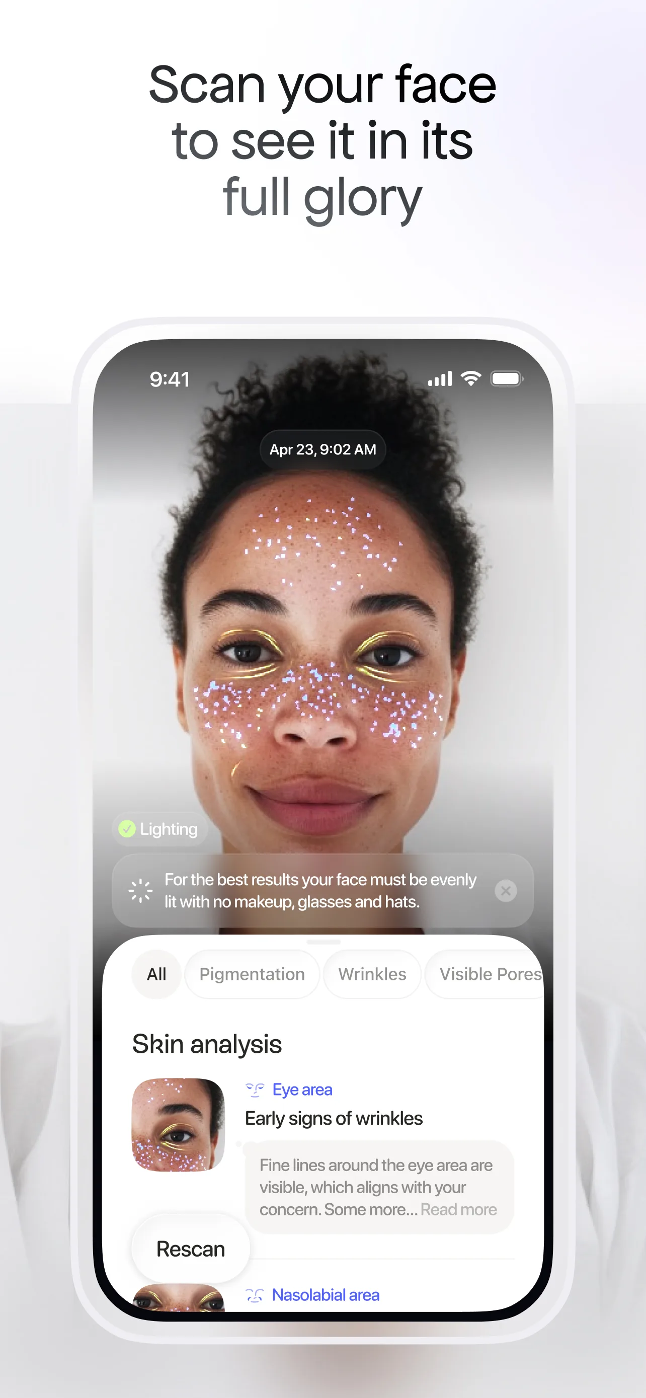 Lovi - AI Skin Care Scanner — screenshot 3