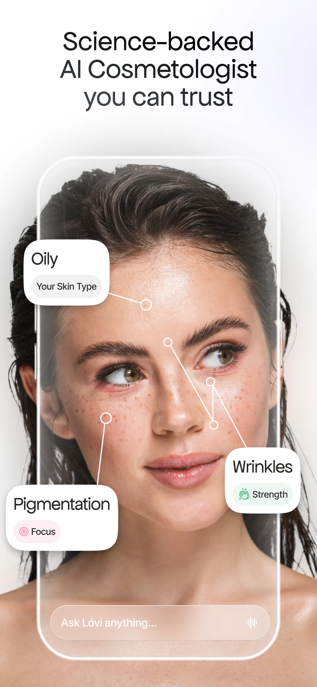 Lovi - AI Skin Care Scanner — screenshot 1