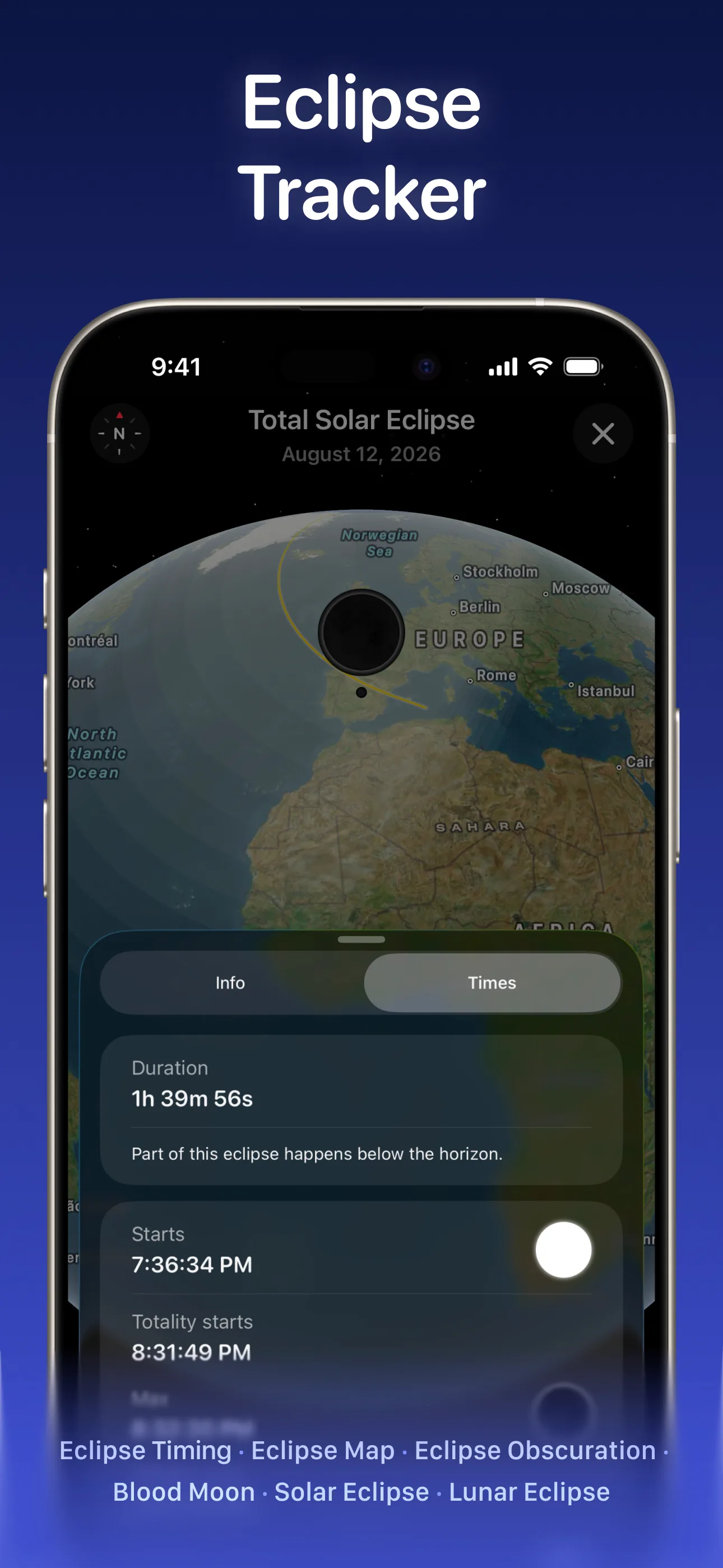 Moonlitt: Moon Phase Tracker — screenshot 4