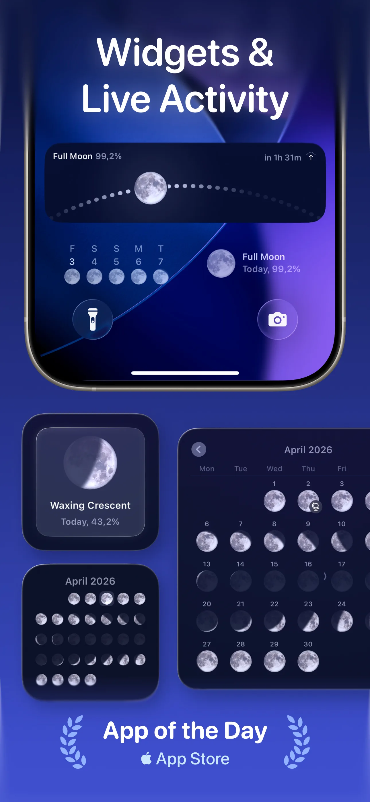 Moonlitt: Moon Phase Tracker — screenshot 3