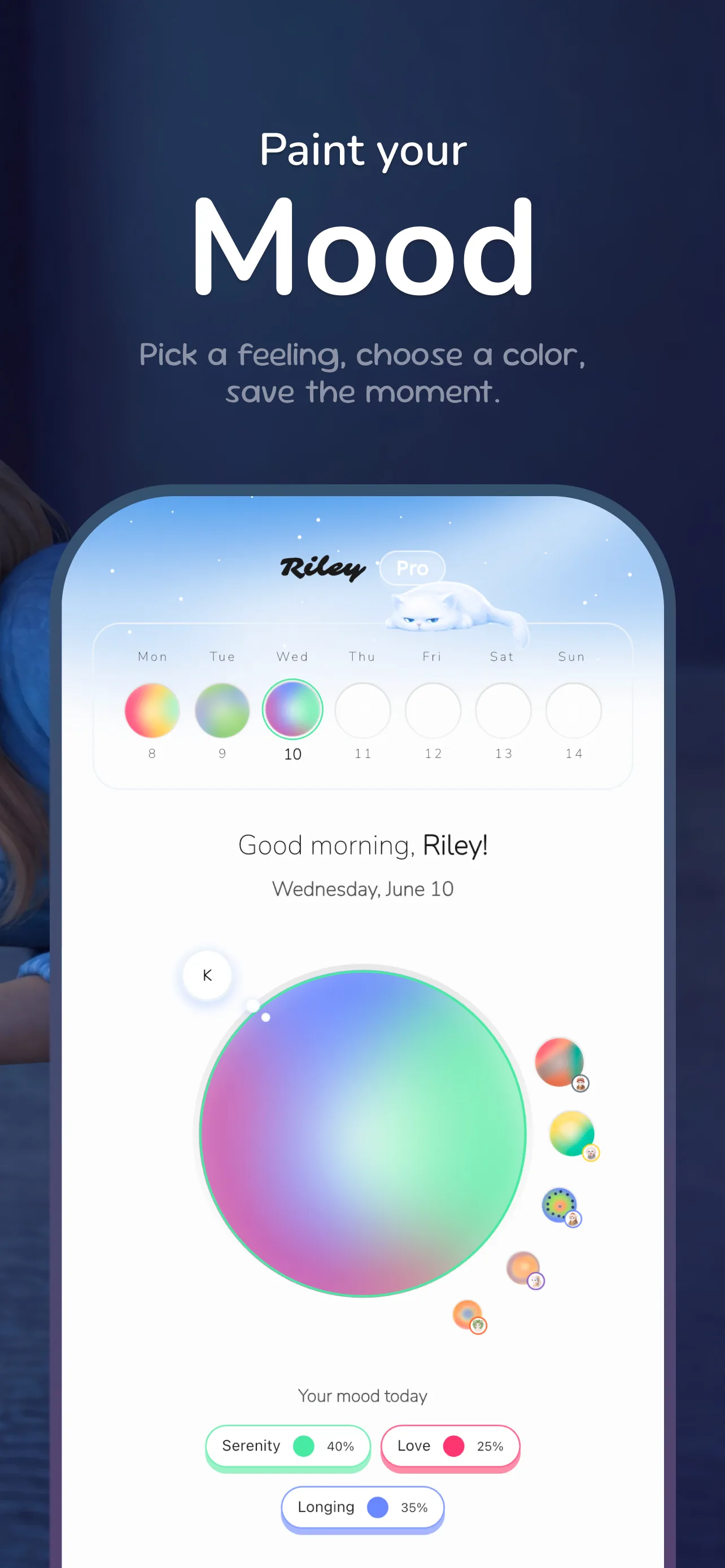 Mood & Emotion Tracker : Riley — screenshot 2