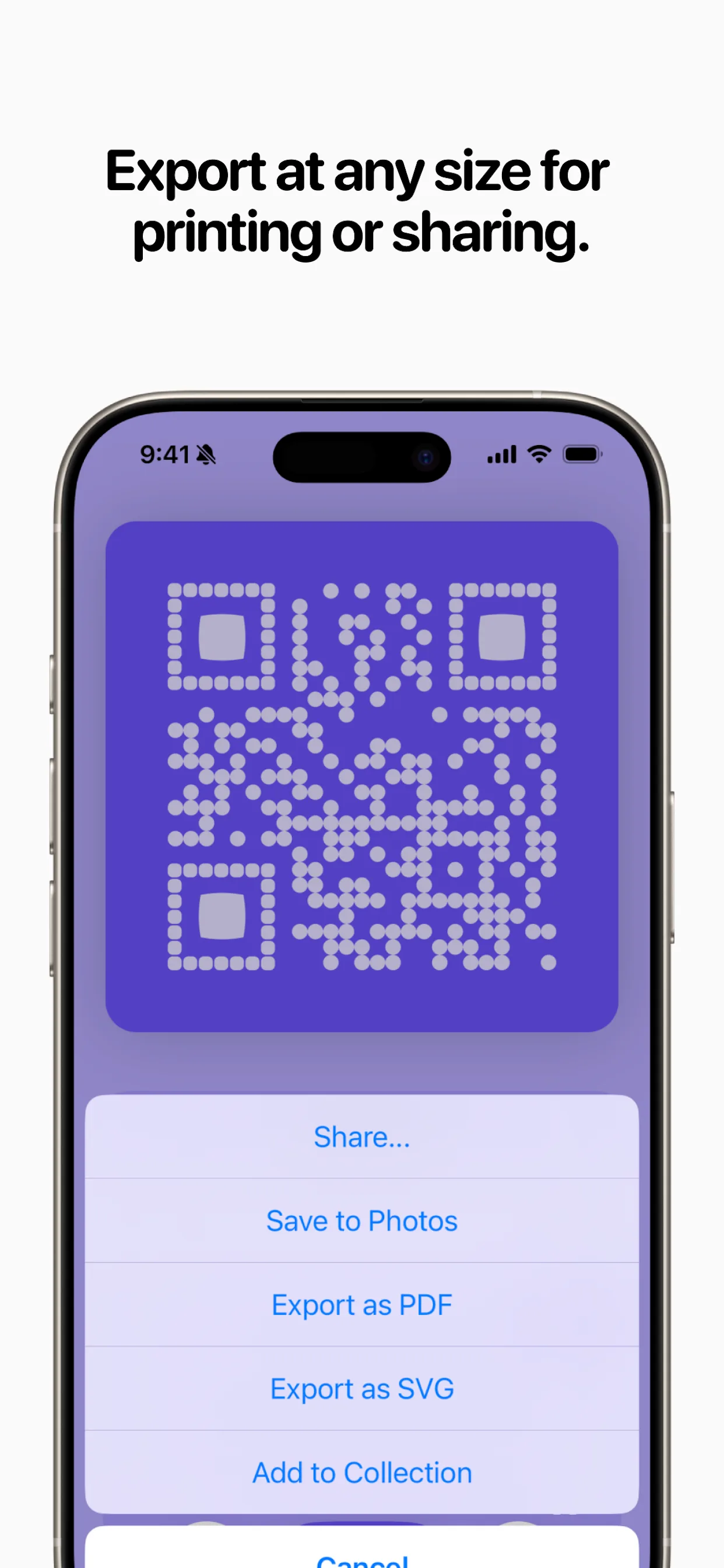 Qewie | QR Code Generator — screenshot 9