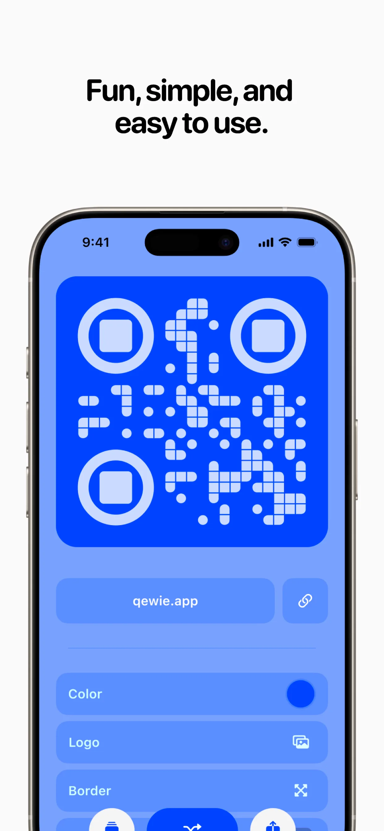 Qewie | QR Code Generator — screenshot 3