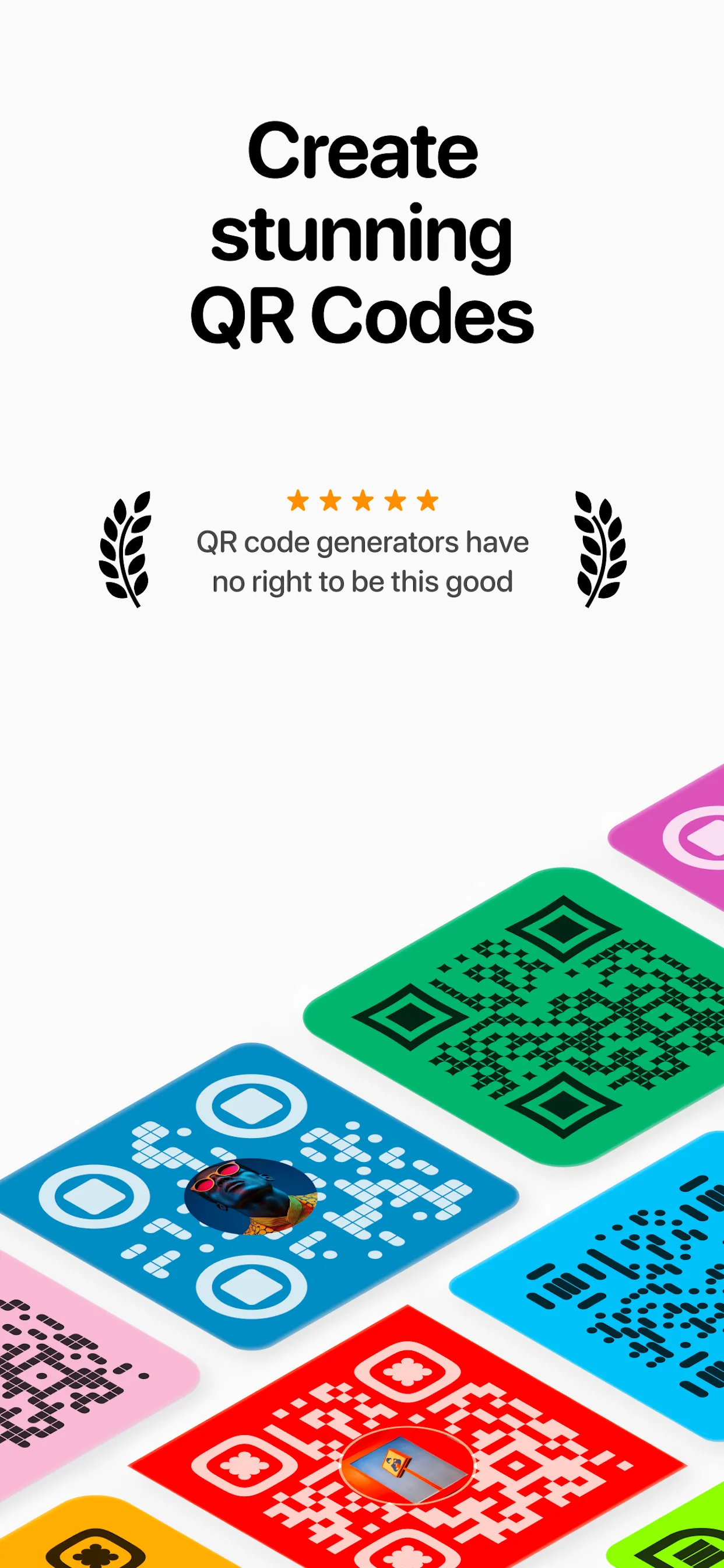 Qewie | QR Code Generator — screenshot 1