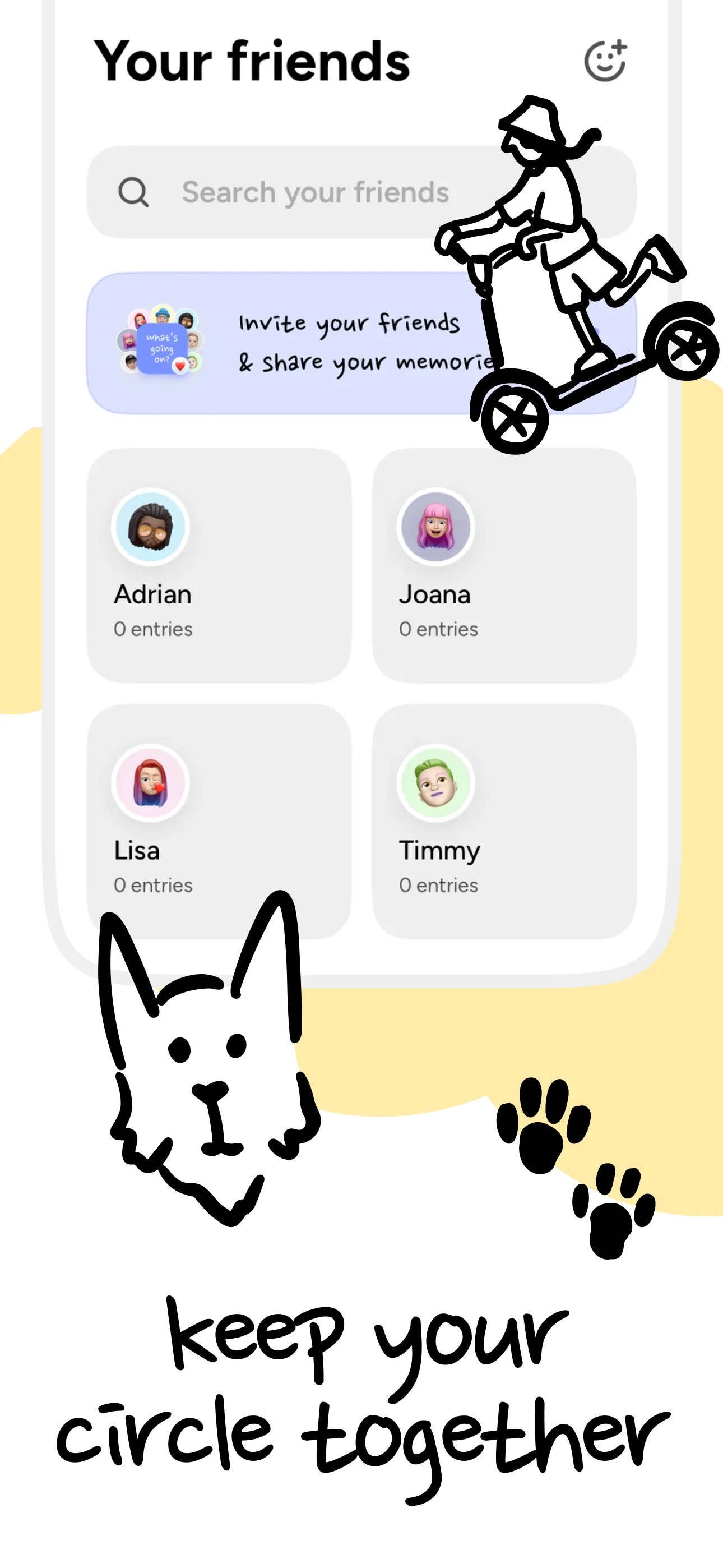 What's going on? Friend Diary — screenshot 5