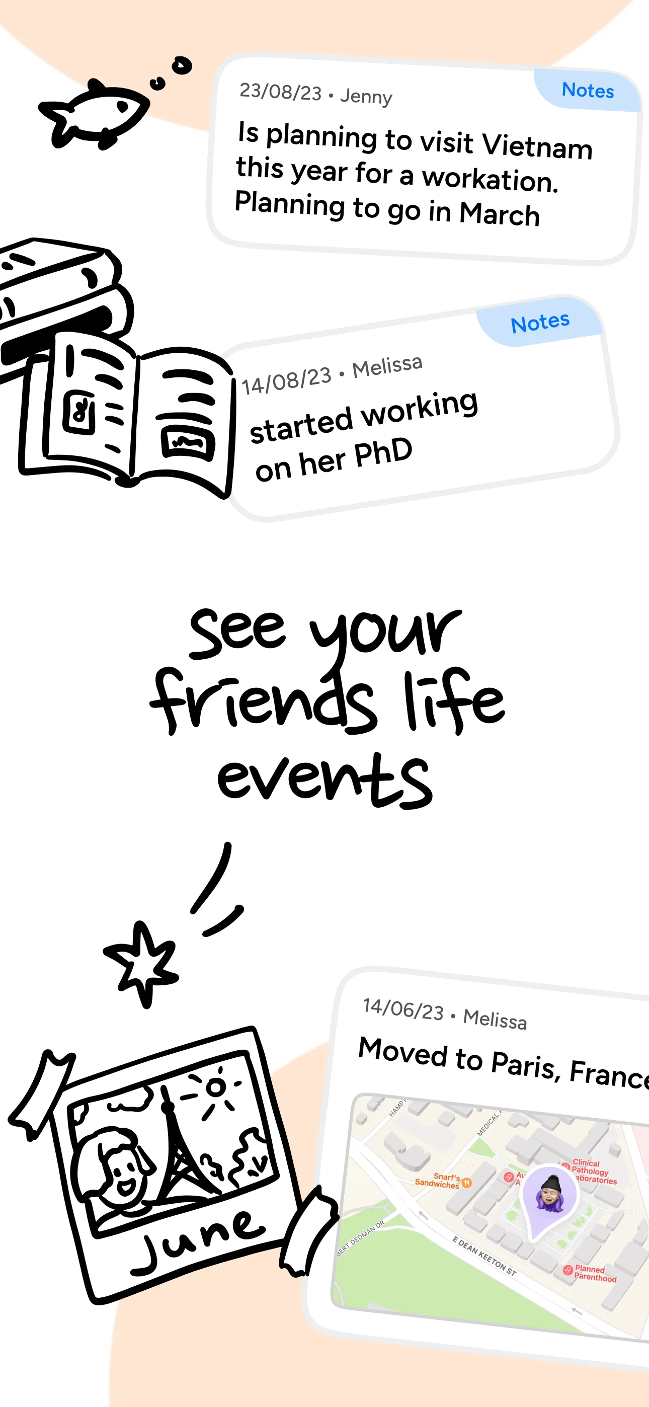 What's going on? Friend Diary — screenshot 3