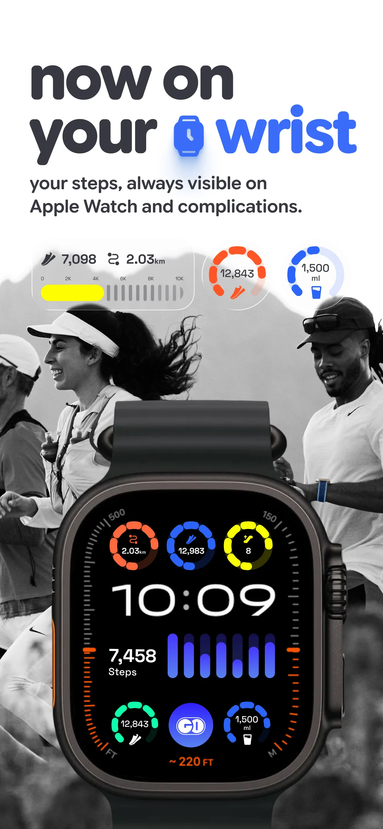 GO Club: Steps + Water — screenshot 4