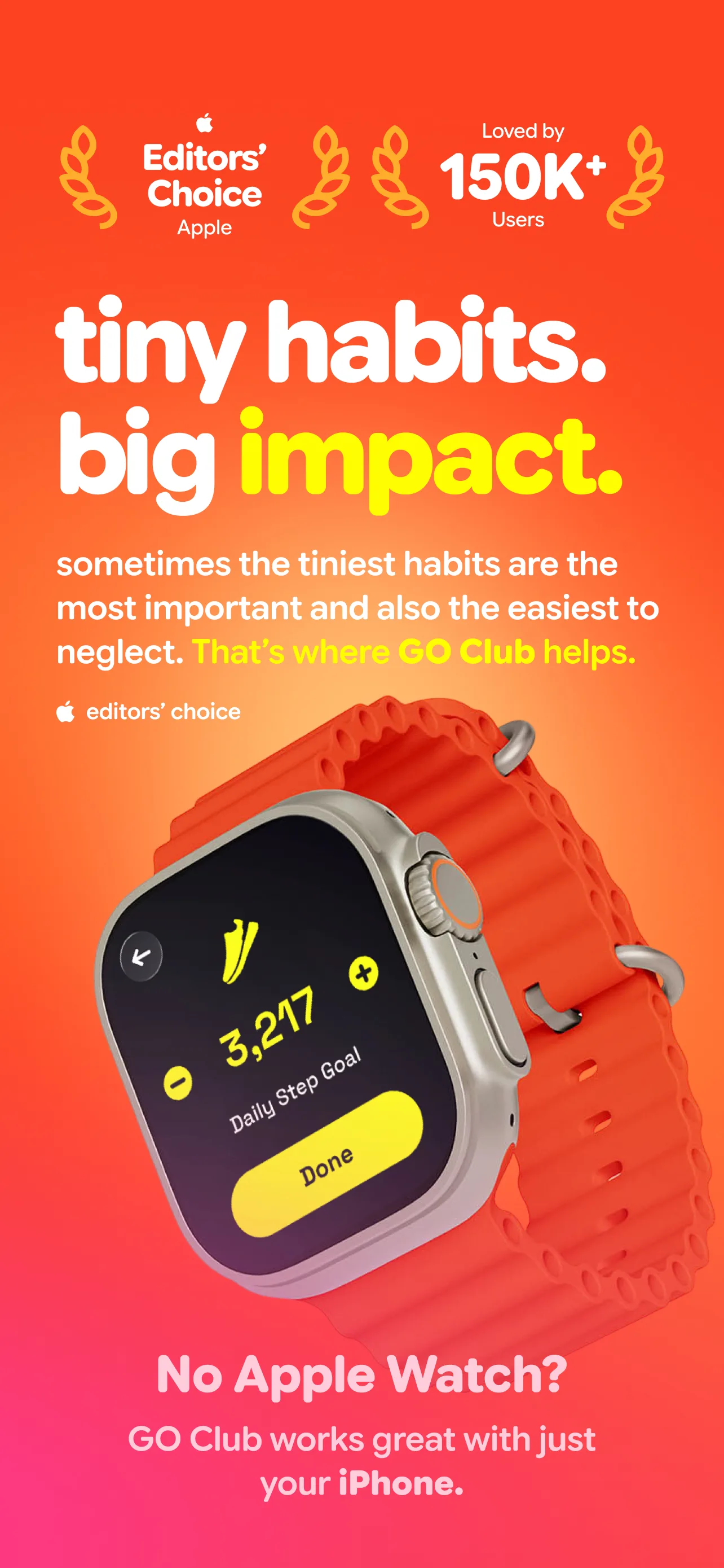 GO Club: Steps + Water — screenshot 2