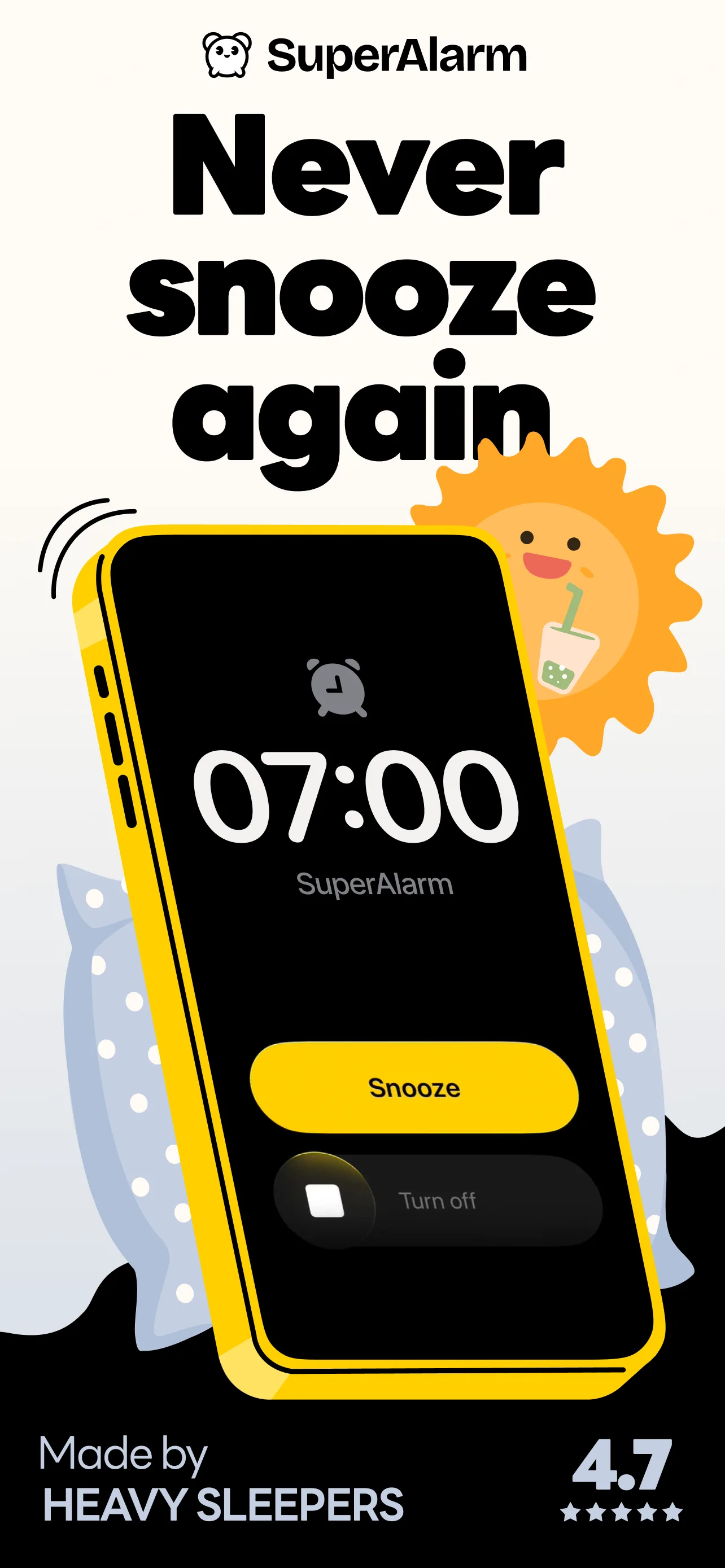 SuperAlarm - Loud Alarm Clock — screenshot 1