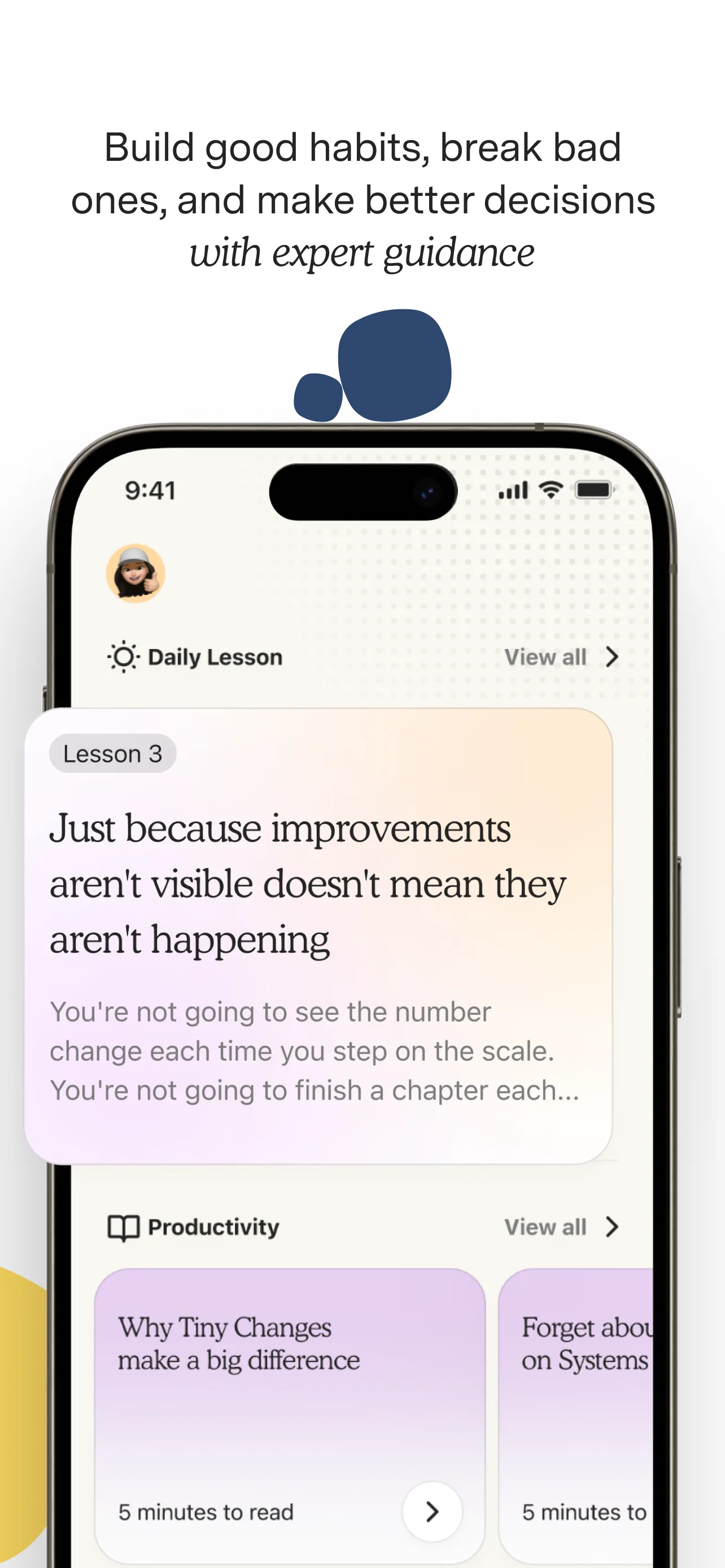 Atoms - from Atomic Habits — screenshot 6