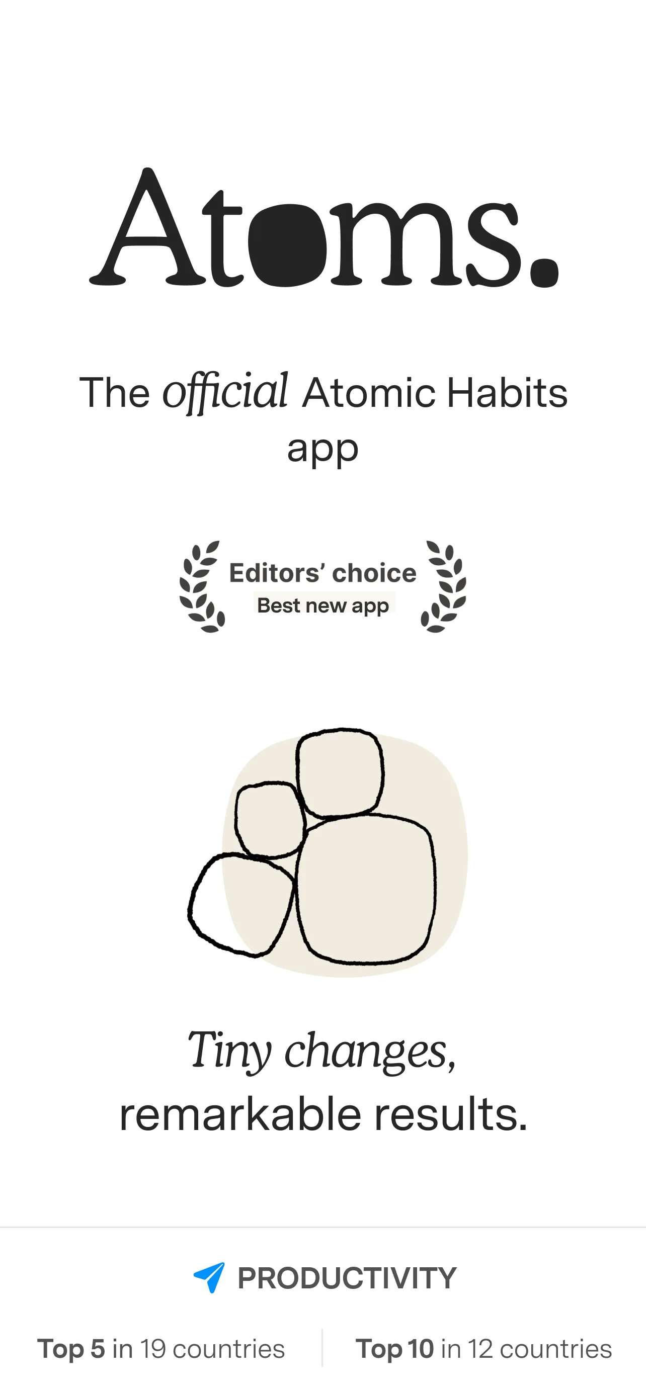 Atoms - from Atomic Habits — screenshot 1