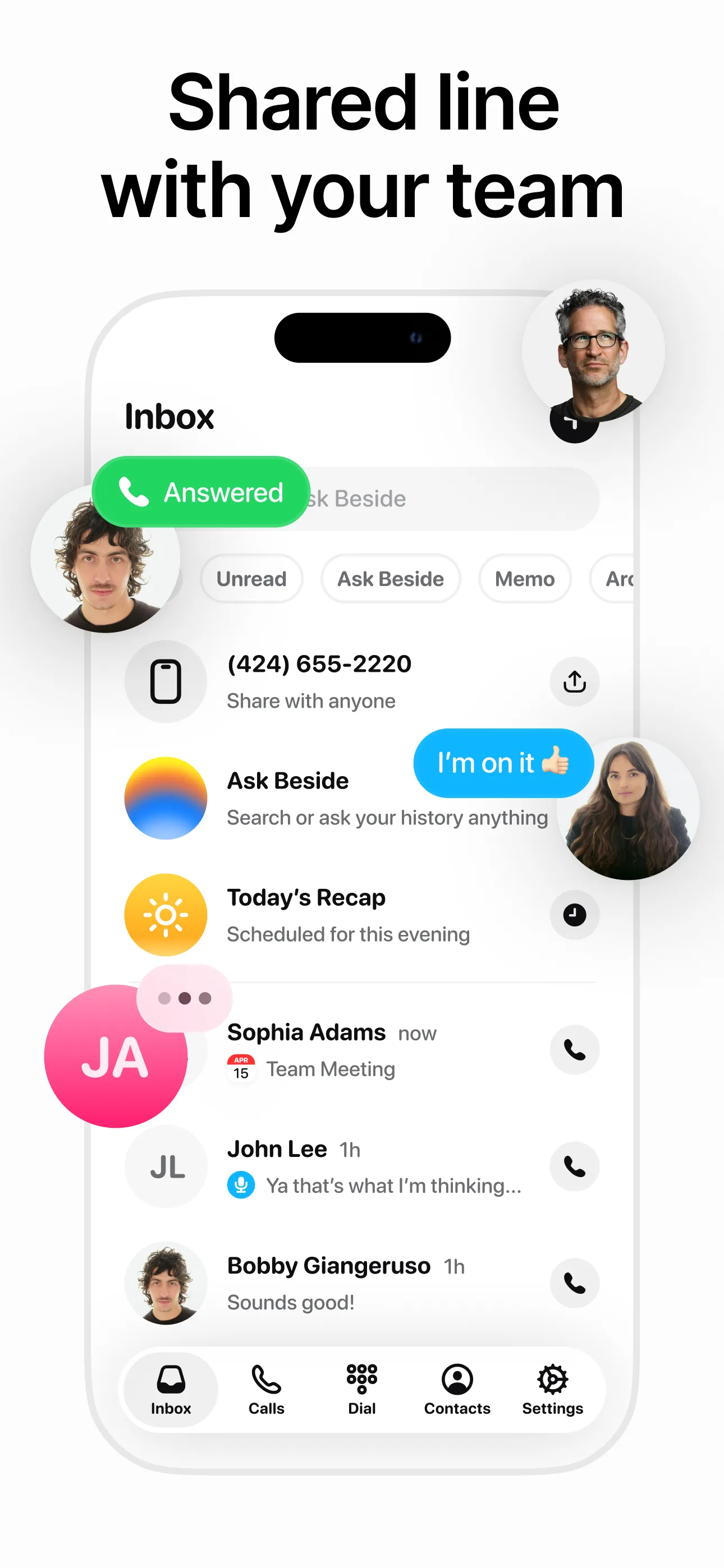 Beside (M1): AI Receptionist — screenshot 7