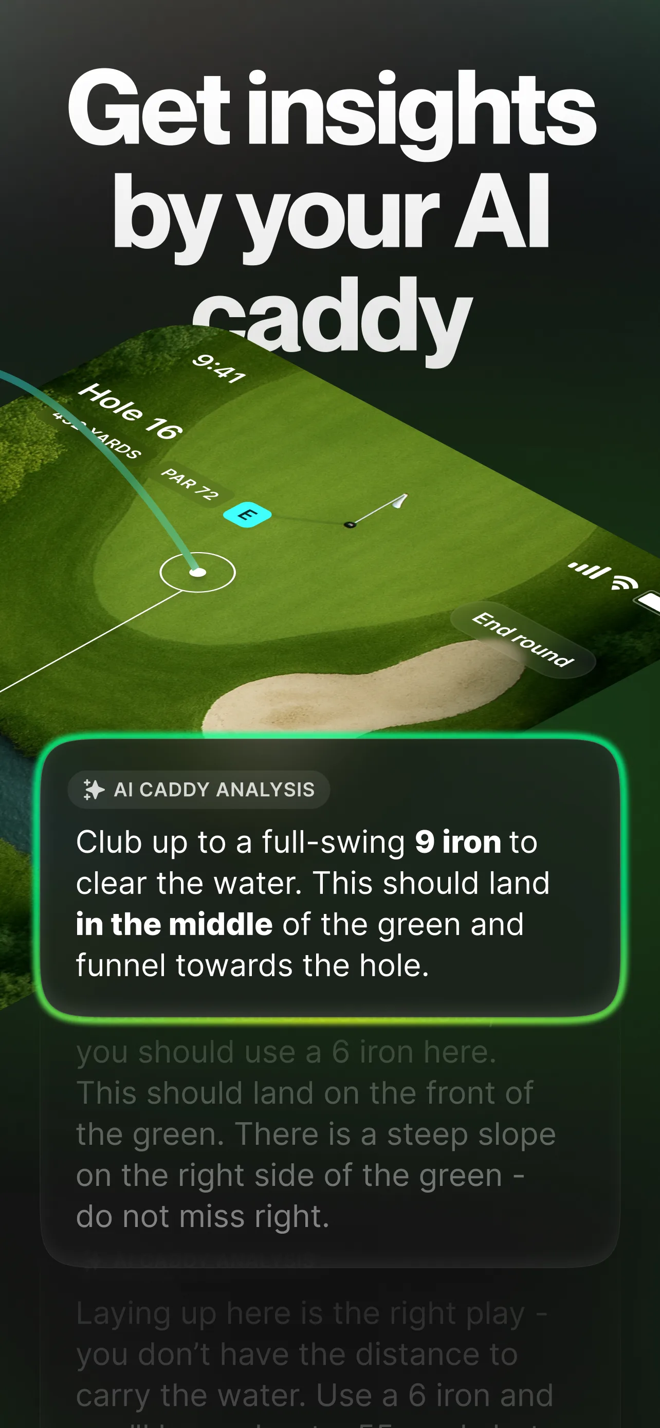 Scratch AI - Play Better Golf — screenshot 2