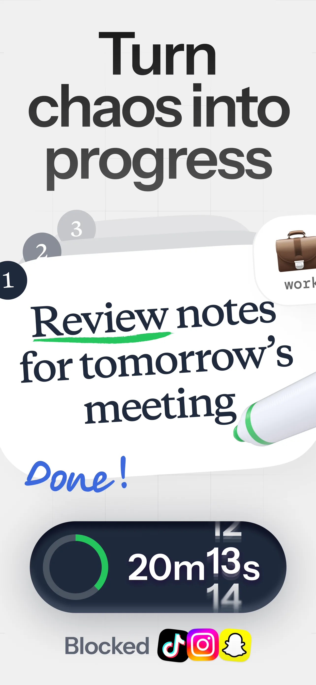 Pebble AI: To-Do & Focus — screenshot 1