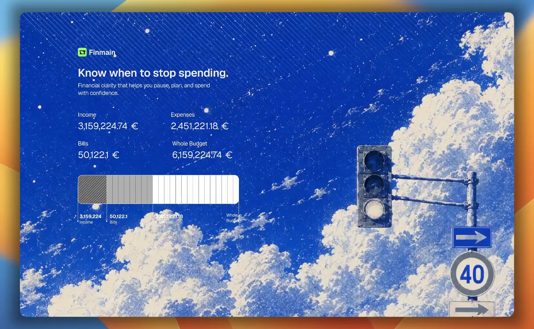 Finmain Landing Page